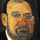 A portrait of Iraqi Prime Minister Nouri al-Maliki. (AP/Benny Snyder)